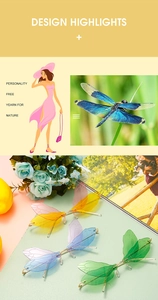 Detailed macro view of dragonfly wing lenses with colorful gradient and metal frame