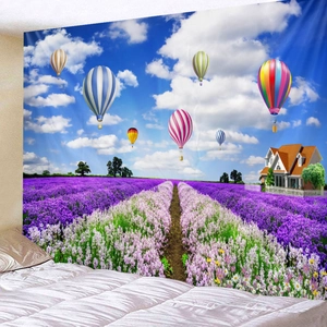 Tapestry Wall Hanging Nature Landscape Scenery Print Polyester Fabric Decorative Cloth For Bedroom Living Room Dorm