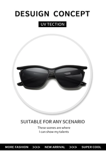 Detail showing square frame sunglasses with UV protection for outdoor sports