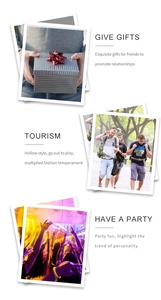 Retro pilot sunglasses shown in gift giving, outdoor tourism and party scenarios