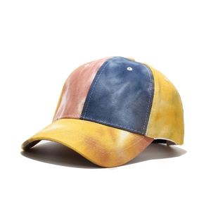 Casquette de baseball tie-dye colorée pour hommes et femmes avec design patchwork vibrant