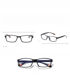 Detailed size specifications for ultra-light 14g anti-fatigue TR90 reading glasses