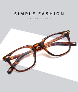 Detailed close-up of retro tortoise-shell frame glasses with large square lenses