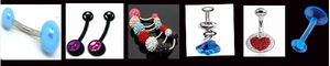 Styles variés d'anneaux de nez en acier 316 avec placage coloré et motifs de fleurs variés