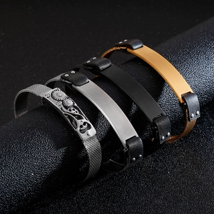 Men Steampunk Mechanical Gear Bracelet Stainless Steel Milanese Mesh Band Wristband Industrial Retro Punk Style Jewelry