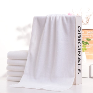 Microfiber Face Towels High Absorbent Lint Free Thickened Soft Hand Cloth For Hotel Salon Spa Bathroom White