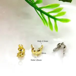 14k gold-filled wire protectors for jewelry making in gold and silver finish