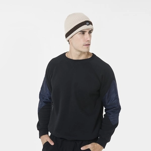 Bonnet de ski hip-hop d'hiver avec écusson numéro 89 pour hommes et femmes en noir élégant