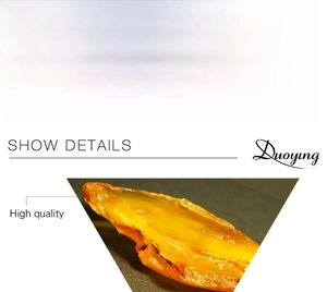 Detail showing natural Baltic amber baby bracelet specifications and raw stone texture