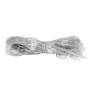 Waterproof LED net string light with transparent wire for outdoor Christmas decoration