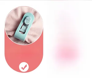 Comparison between safe needle-free duvet clips and traditional needle bed sheet fasteners