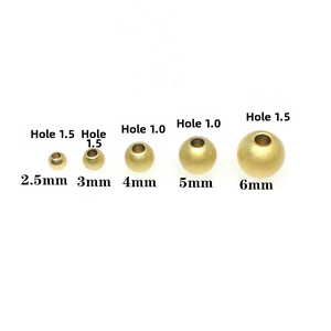 Polished 14K gold filled round spacer beads in 2.5mm to 6mm sizes for DIY jewelry