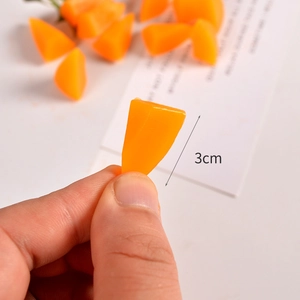 Bastelbedarf Orangen-Fruchtscheiben 3cm lichtdurchlässiges Harz für Handyhüllen Deko