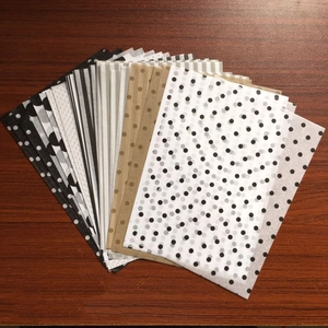 A5 Tissue Paper Colorful Semi Transparent Thin Copy Paper For Gift Wrapping DIY Craft Flower Packing Multicolored Soft