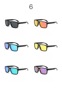 Classic polarized sport sunglasses available in six stylish mirrored lens color options