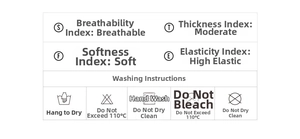 Detailed fabric guide for vintage plaid socks showing breathability and elastic levels