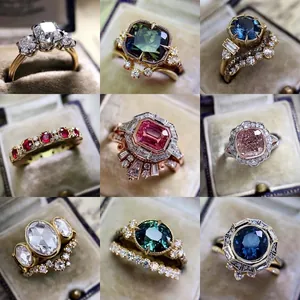 Vintage Style Engagement Ring Alloy Cubic Zirconia Inlaid Retro Victorian Aesthetic Anniversary Wedding Jewelry For Women