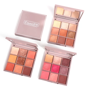Multi Color Eyeshadow Palette Matte Shimmer Glitter High Pigment Waterproof Long Lasting Portable Professional Eye Makeup