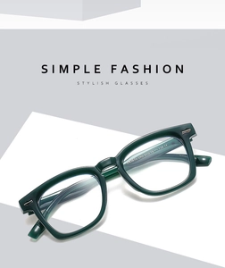 Close-up of dark green square frames showing interior model ZN3670 and CE certification marking