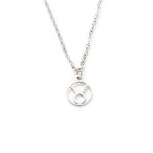 Zodiac Sign Pendant Necklace Stainless Steel Hollow Round Constellation Jewelry Women Minimalist Gift