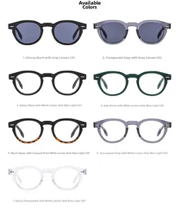 Multiple color options for oversized square sunglasses and anti-blue light glasses