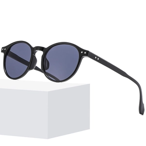 Vintage Round Sunglasses Retro UV400 Protection PC Frame AC Lens Anti Blue Light Eyewear For Men Women Fashion