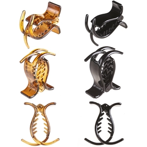 Claw Clips And Duckbill Hair Clips Minimalist Plastic Metal Korean Style Nonslip Daily Hair Accessories For Women Girls