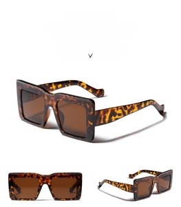 Macro view of model 95101 tortoiseshell frame sunglasses with dark brown lenses