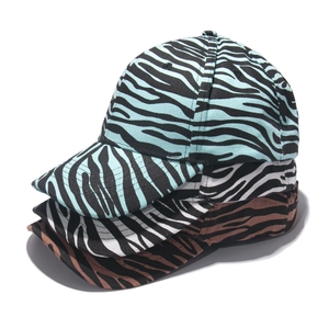Casquette De Baseball Imprimé Zèbre Coton Ajustable Protection Solaire Plein Air Streetwear Mode Pour Hommes Femmes