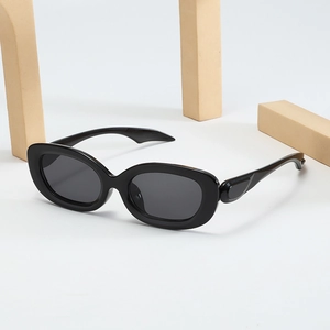 Retro Oval Polarized Sunglasses UV400 PC Frame For Men And Women Fashion Y2K Style Lightweight