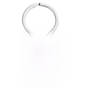 Polished heart keychain with engraved inspirational quote for sisters on white background