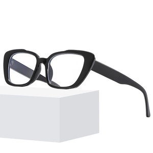 Cat Eye Blue Light Blocking Glasses Frames Retro Fashion PC AC Lightweight Clear Lens Eyewear For Women