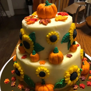 3D pumpkin silicone mold for DIY Halloween baking cakes and chocolates with realistic texture