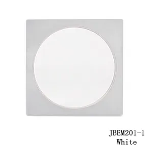 White square LED ceiling light JBEM201-1 with minimalist modern circular center design