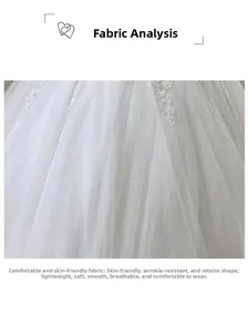 Détail de tulle blanc multicouche pour robes de mariée montrant texture et douceur