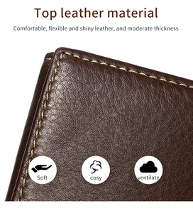 Detailed macro view of premium brown top grain leather texture and precise stitching