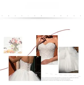 Close-up of the elegant lace bodice and classic lace-up corset back of white bridal gown