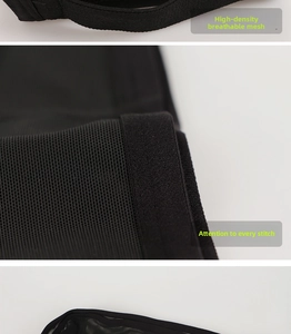 Macro shot of high-density breathable mesh fabric with fine honeycomb structure on black bag