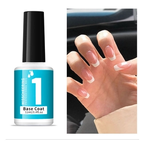 MISSCHEERING 12ml vernis de base pour poudre de trempage avec effet ongle naturel