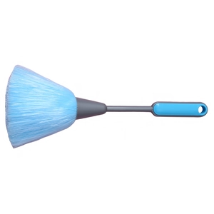 Dual-color handle PP fiber keyboard cleaning brush with hanging hole for dust removal