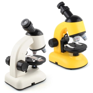 Microscopio educativo portatile per bambini con lenti di ingrandimento 4X 10X 40X