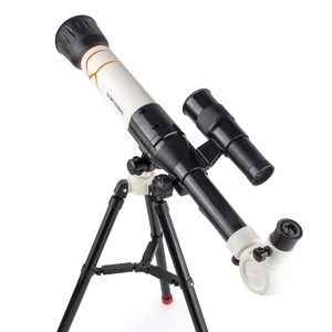 Entry-level astronomical telescope set with tripod and finder scope for beginners
