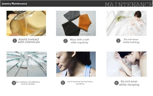 Essential jewelry maintenance guide for leather bracelets showing six care instructions