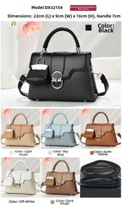 Detailed interior compartment and multi-color options for this medium crossbody bag