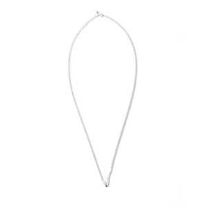 Curb Chain Necklace 925 Sterling Silver Minimalist Fashion Jewelry For Women Simple Polished Clavicle Link