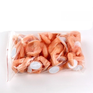 Nail art practice fingers with round base, bulk pack of 50 pieces in a clear polybag