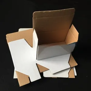 Detail view of the corrugated paper gift box packaging for LED neon lights