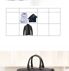 Tableau des tailles pour sacs de voyage noirs 18L et 27L avec guide de capacité détaillé