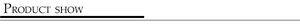 Visual banner showing the Product Show section title for minimalist metal open bracelets