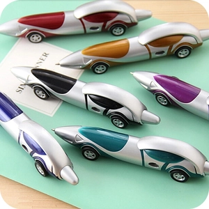 Creative car-shaped ballpoint pens in multiple colors for students and kids
